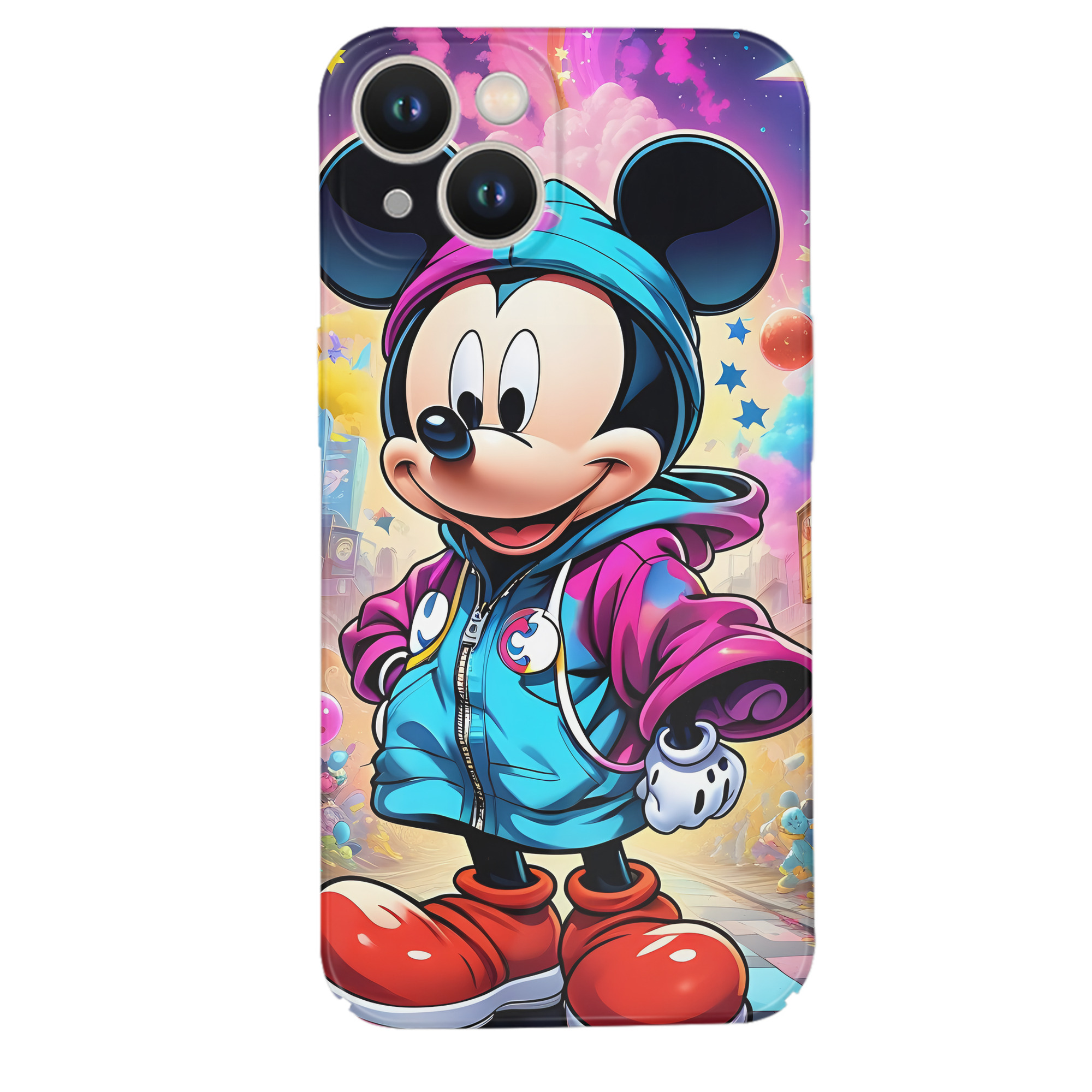 （画像用） ミッキーマウス Mickey Mouse 【iPhone 14シリーズ対応】ハードケース